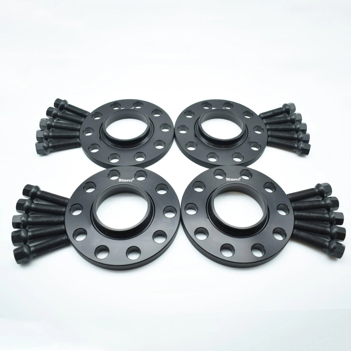 5x112 Wheel Spacers & Bolts - 4 x Hub Centric Spacers & 20 Bolts